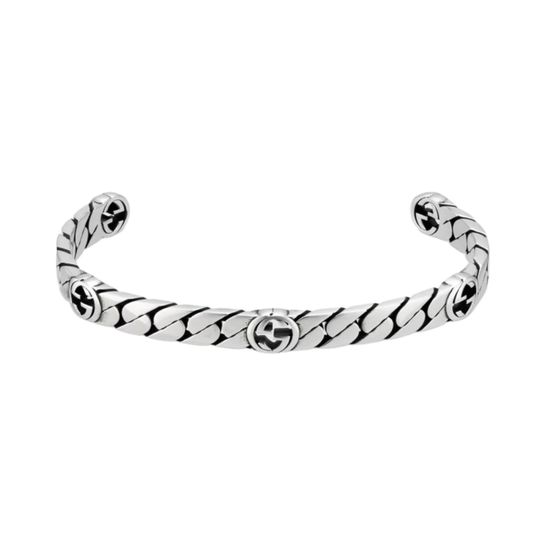 구찌 인터로킹 G 브레이슬릿 실버(Gucci Interlocking G Bracelet Silver)