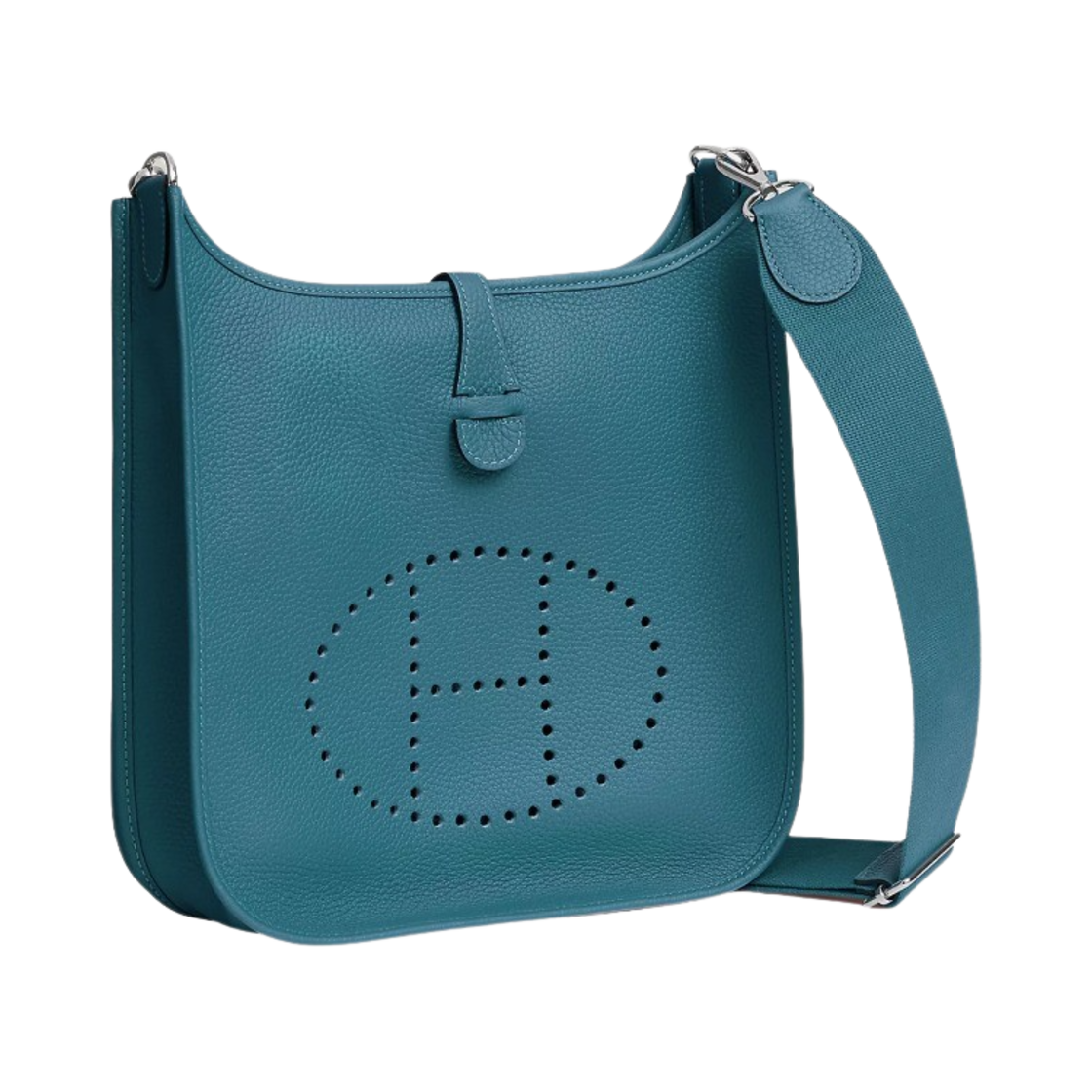 에르메스 에블린 III 29 백 클레망스 & 팔라듐 하드웨어 뉴 블루 진(Hermes Evelyne III 29 Bag Clemence & Palladium New Bleu Jean) - 2
