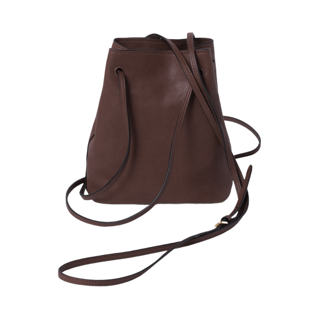 5NF460-AEFX-F0NBL Miu Miu Nappa Leather Mini Bag Brown