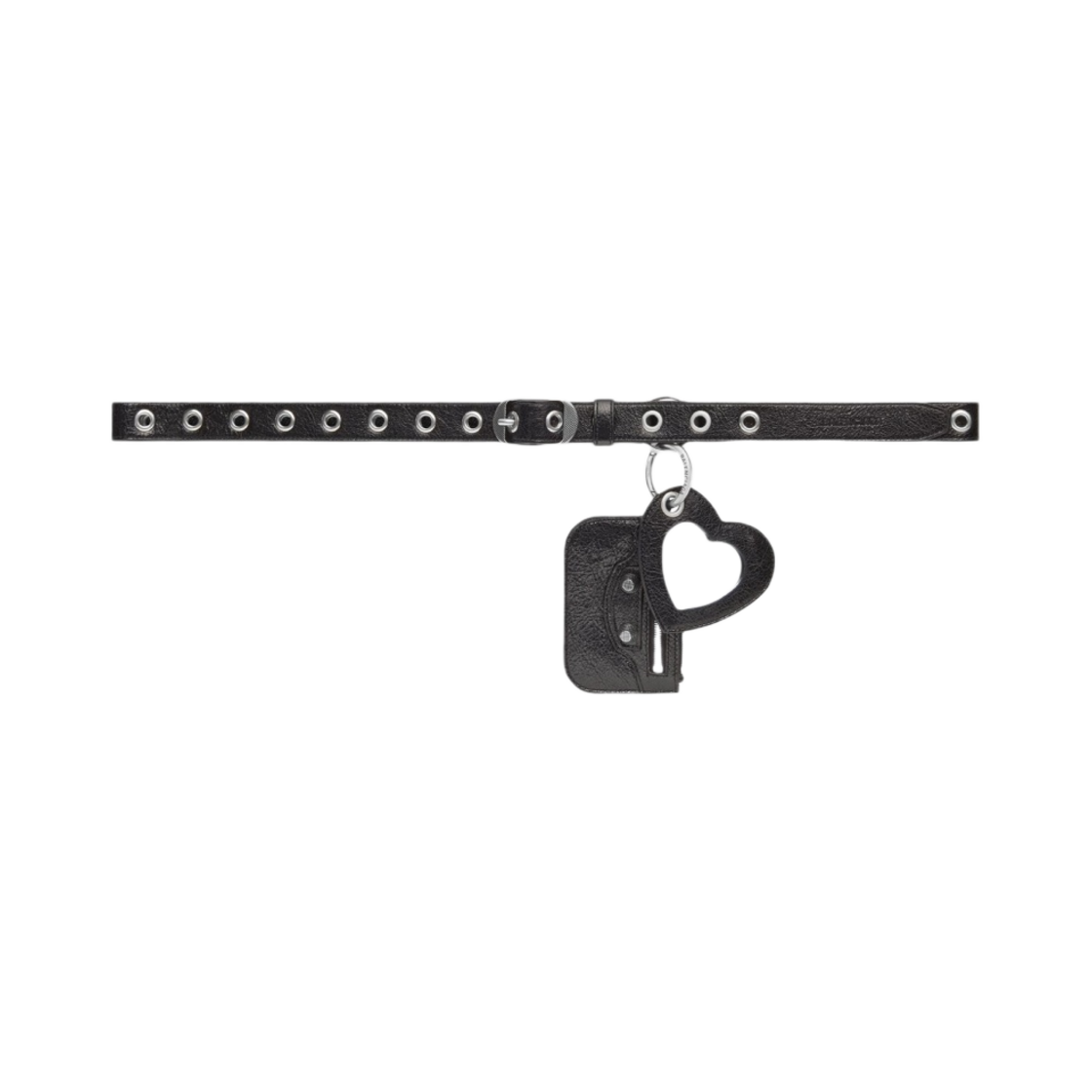 (W) 발렌시아가 르 카골 참 벨트 블랙((W) Balenciaga Le Cagole Charms Belt Black) - 1