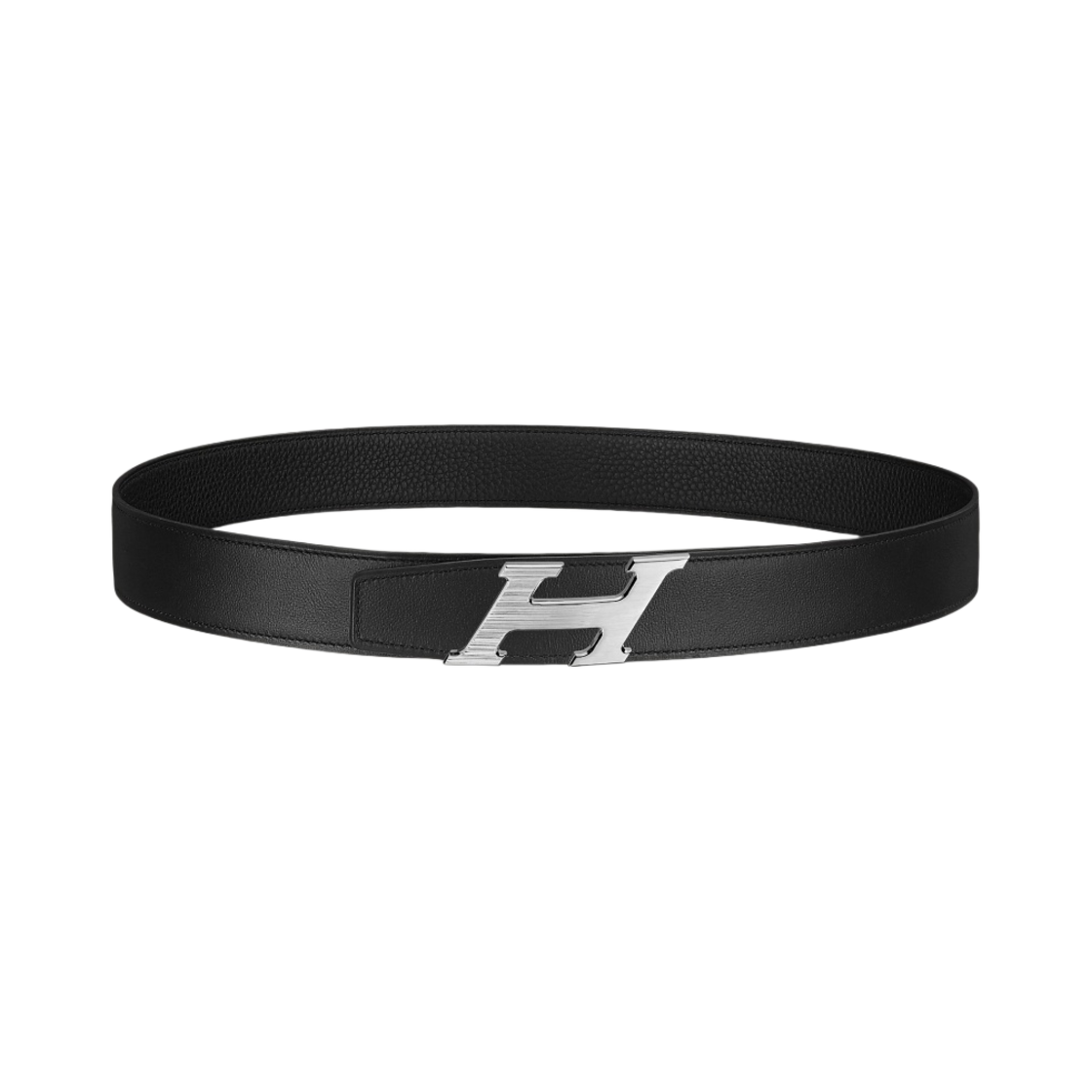 에르메스 H 스피드 벨트 버클 & 리버서블 가죽 스트랩 32mm & 그리 모옌 누아 누아(Hermes H Speed Belt Buckle & Reversible Leather Strap 32mm & Gris Moyen Noir Noir) - 1