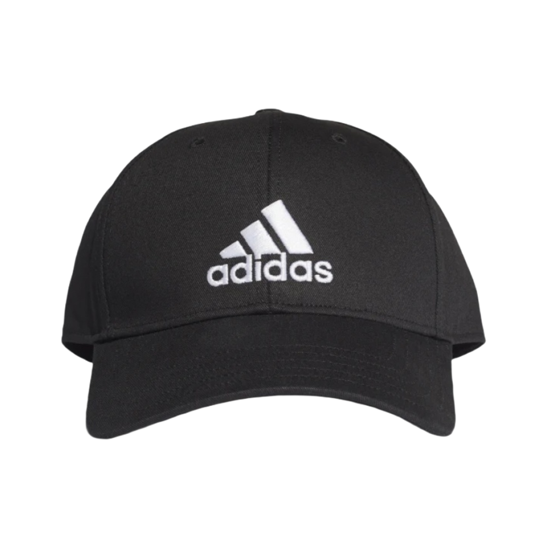 아디다스 코튼 베이스볼 캡 블랙(Adidas Cotton Baseball Cap Black)