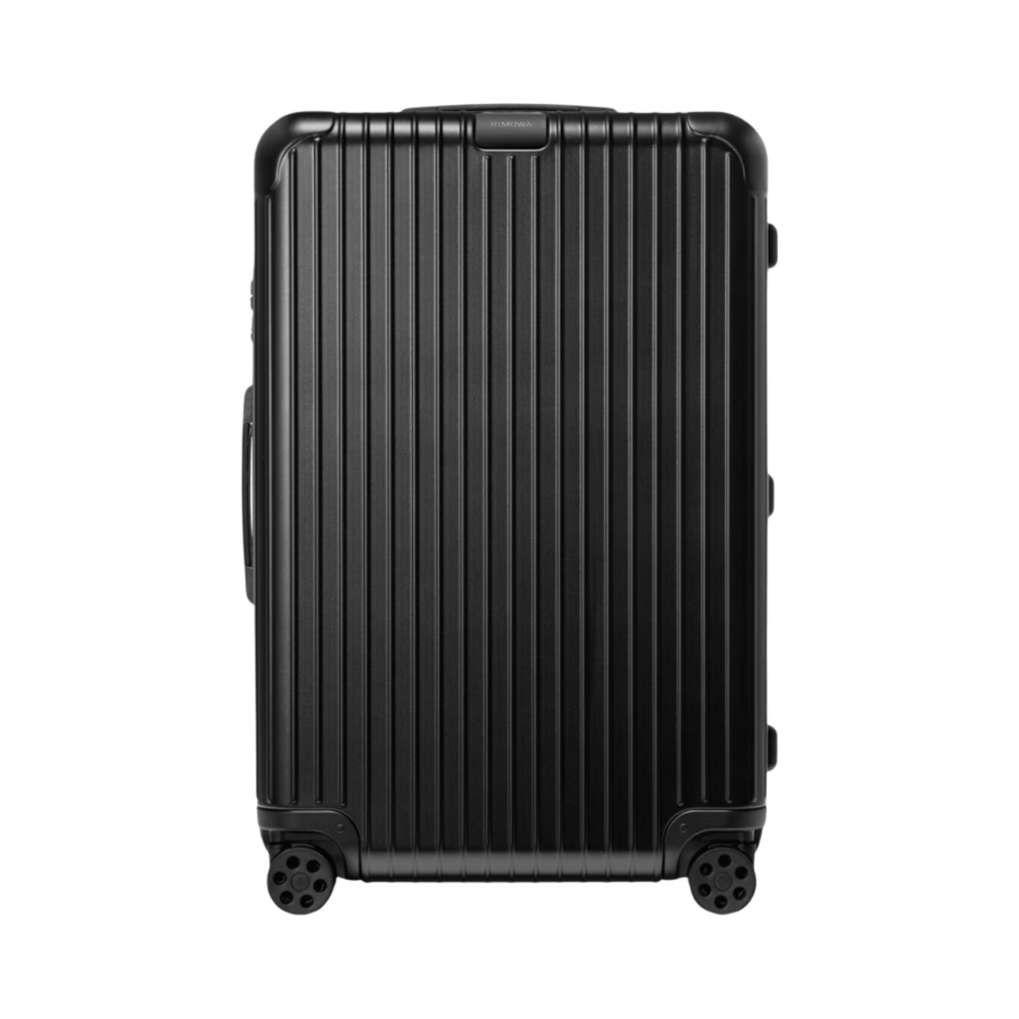 리모와 에센셜 체크인 라지 폴리카보네이트 수트케이스 매트 블랙(Rimowa Essential Check-In Large Polycarbonate Suitcase Matte Black)