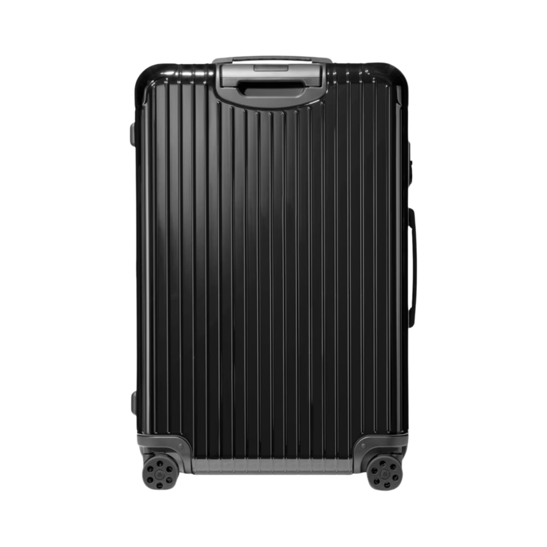 리모와 에센셜 체크인 라지 폴리카보네이트 수트케이스 블랙 글로스(Rimowa Essential Check-In Large Polycarbonate Suitcase Black Gloss) - 5