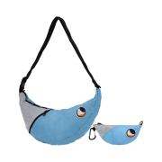 Ticket To The Moon Sling Bag Sky Blue Frosty Grey