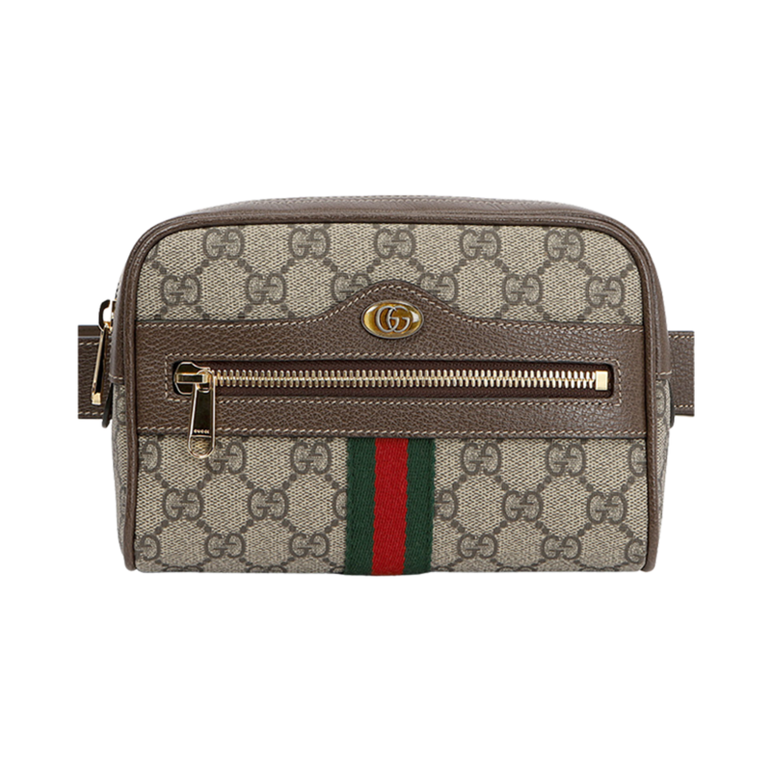 517076-96I3B-8745 Gucci Ophidia Small GG Supreme Belt Bag Beige Ebony