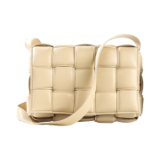 Bottega Veneta Padded Leather Cassette Porridge