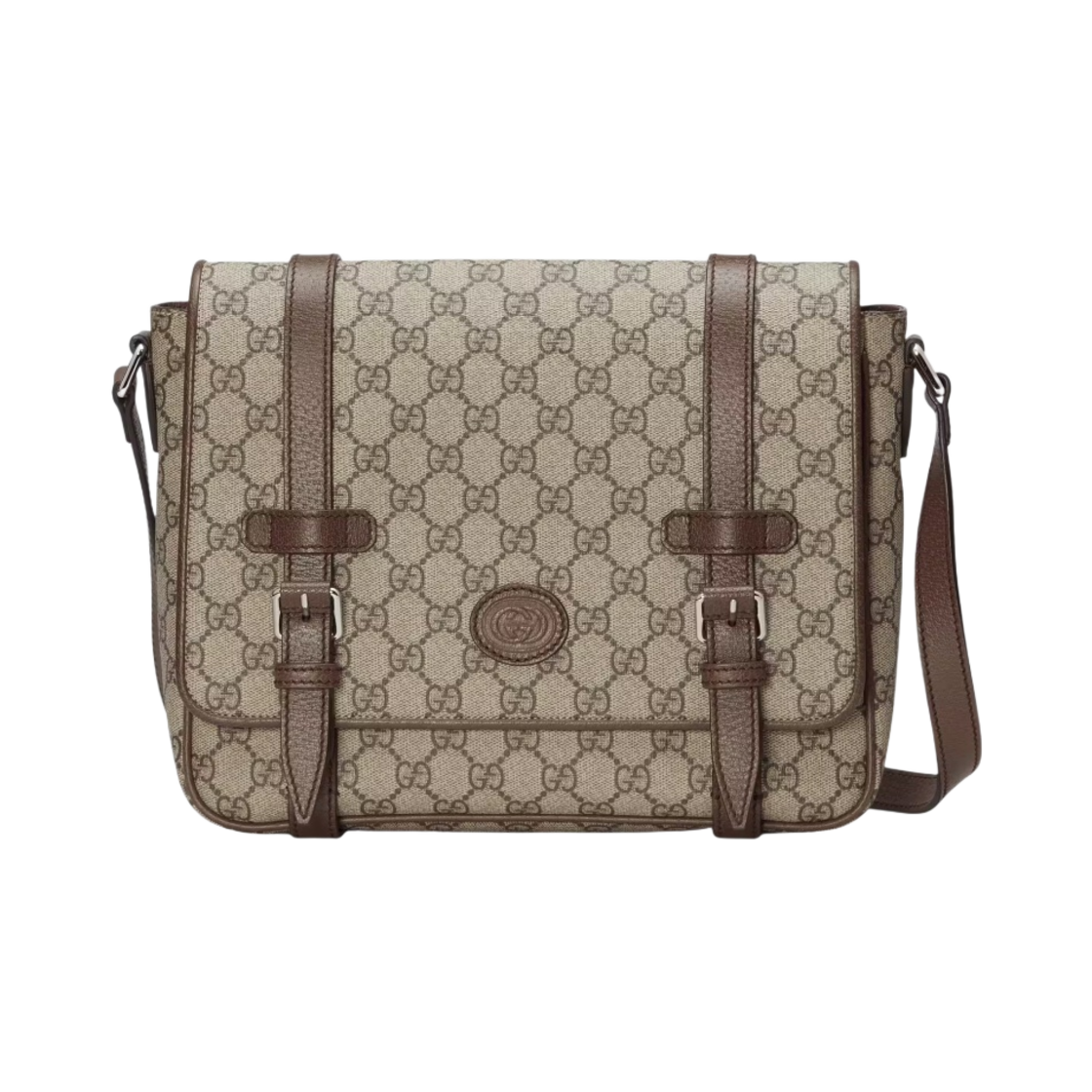 구찌 GG 슈프림 메신저백 베이지 에보니(Gucci GG Supreme Messenger Bag Beige Ebony) - 1