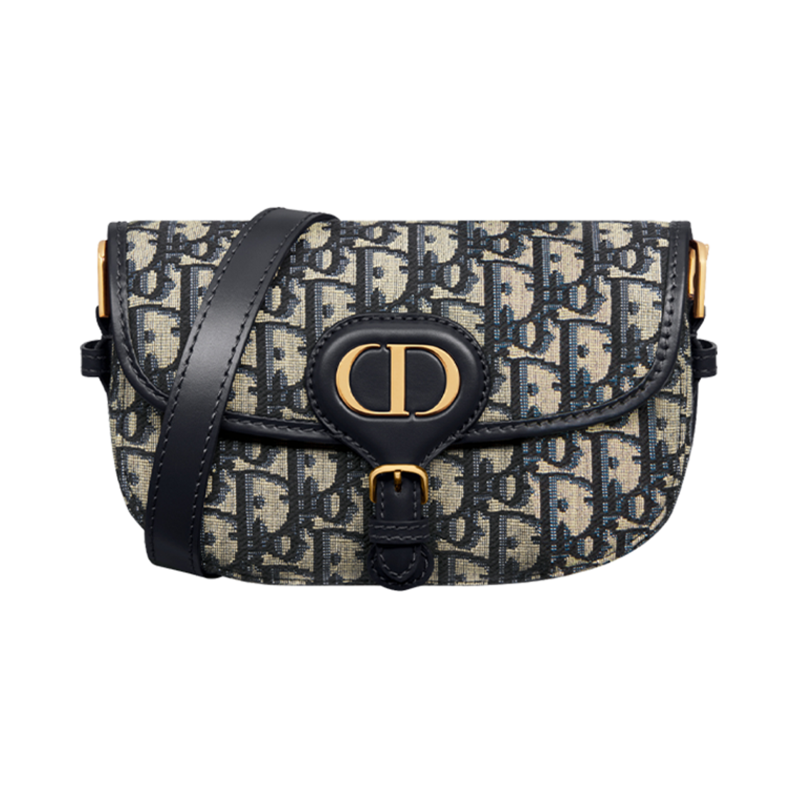 디올 바비 이스트 웨스트 백 디올 오블리크 자카드 블루(Dior Bobby East-West Bag Dior Oblique Jacquard Blue) - 1