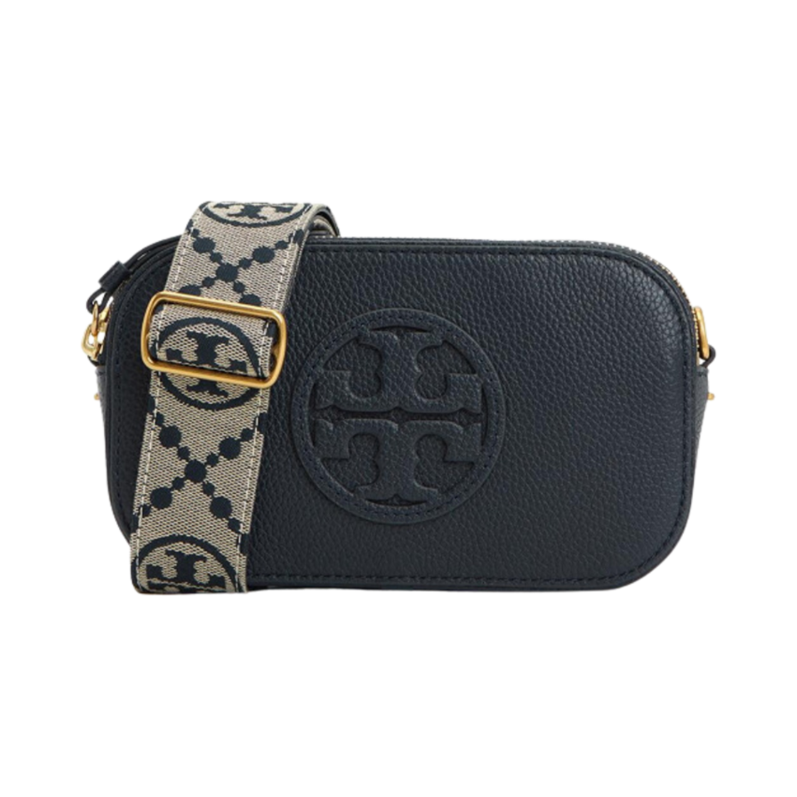 150153-405 Tory Burch Mini Miller Crossbody Bag Navy
