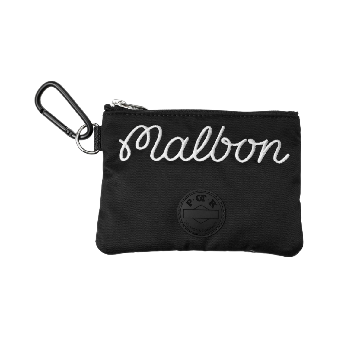 말본 골프 x 포터 피오티알 유틸리티 파우치 블랙(Malbon Golf x Porter POTR Utility Pouch Black)