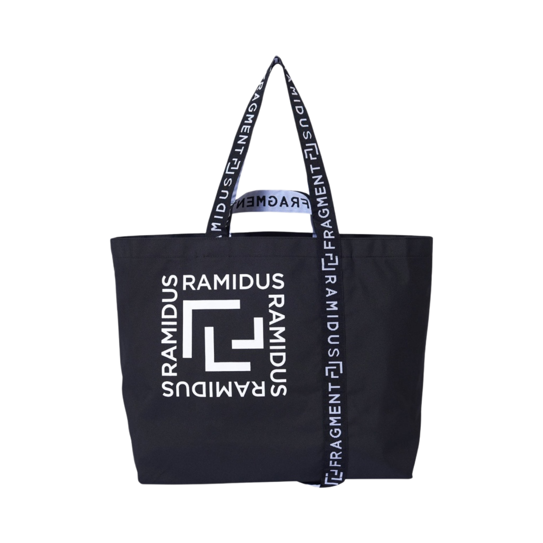 라미더스 x 프라그먼트 디자인 토트백 L 블랙(Ramidus x Fragment Design Tote Bag L Black) - 2