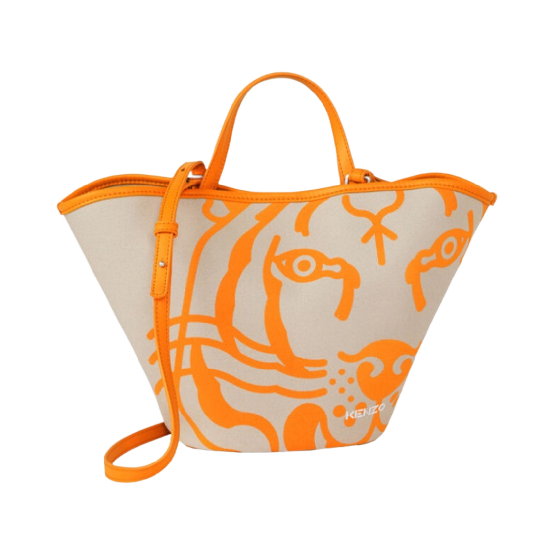 겐조 스몰 K-타이거 숄더 토트백 포피(Kenzo Small K-Tiger Shoulder Tote Bag Poppy) - 1