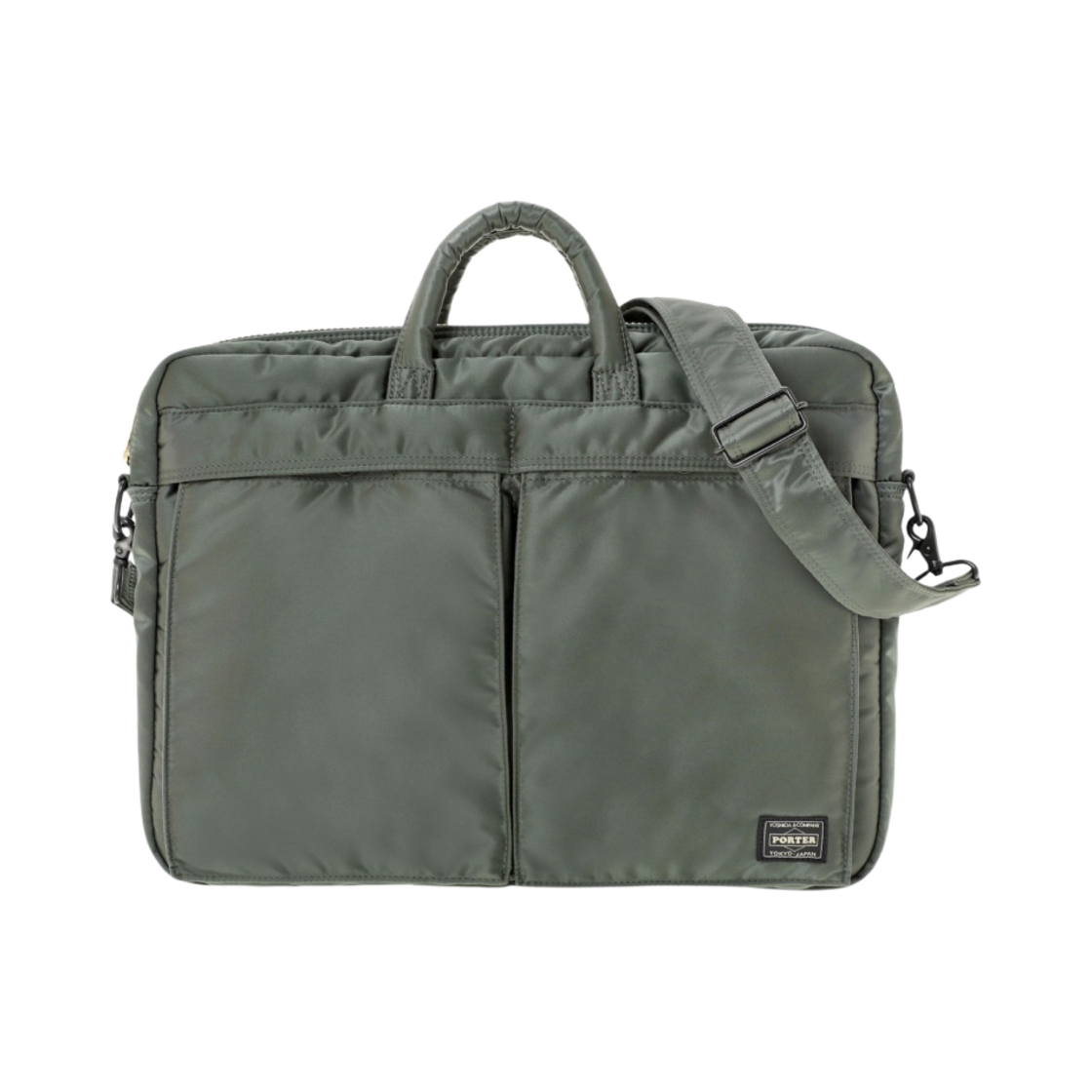 포터 올 뉴 탱커 투웨이 도큐먼트백 세이지 그린(Porter All New Tanker 2Way Document Bag Sage Green)