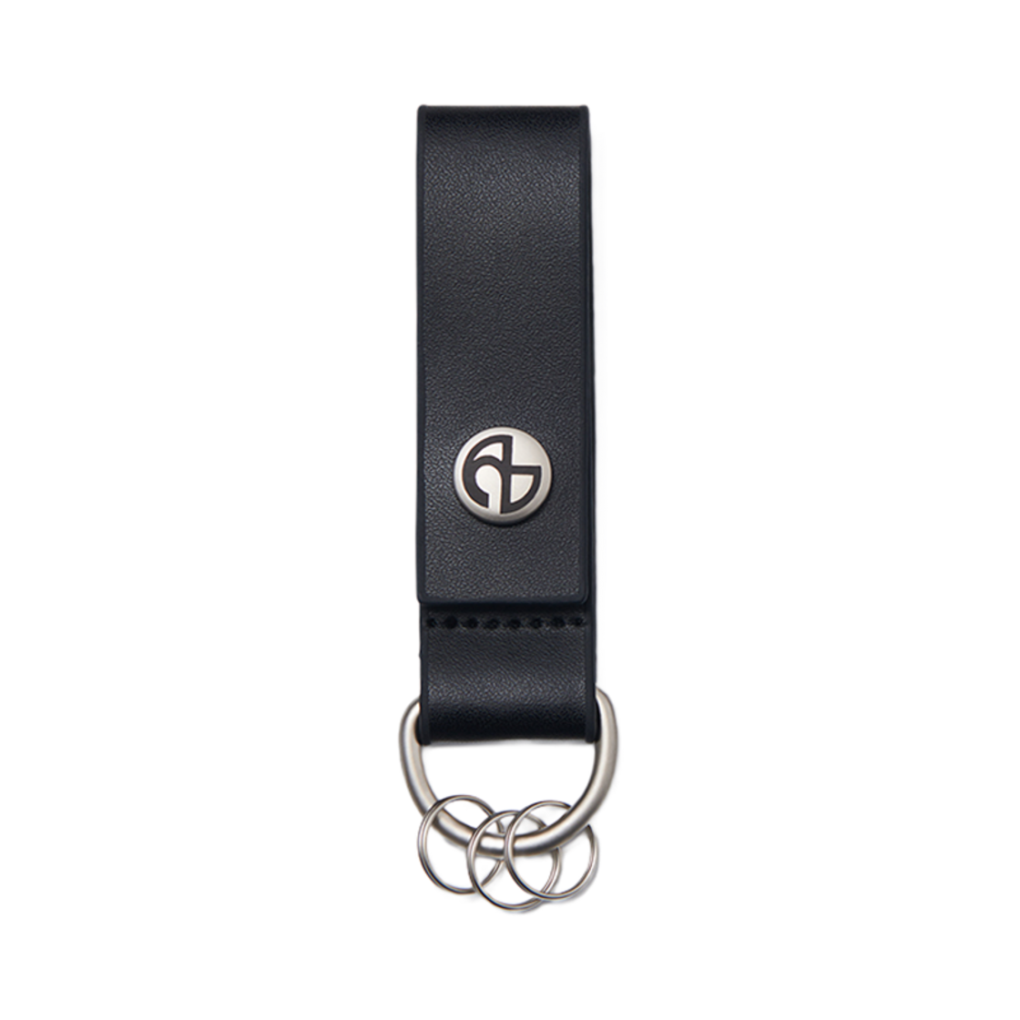 NMSS52AC18BLK NOMANUAL Leather Key Holder Black