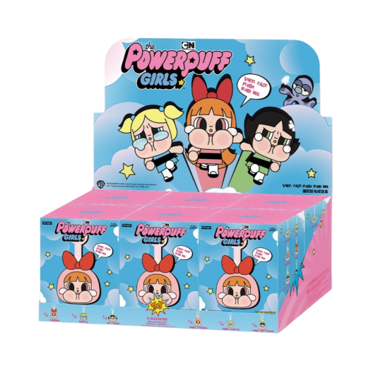 - Pop Mart Crybaby x Powerpuff Girls Series Keyring Sealed Case (6 Blind Boxes)
