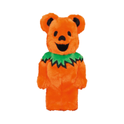 Bearbrick x Grateful Dead Dancing Bear Costume Ver. Orange 400%