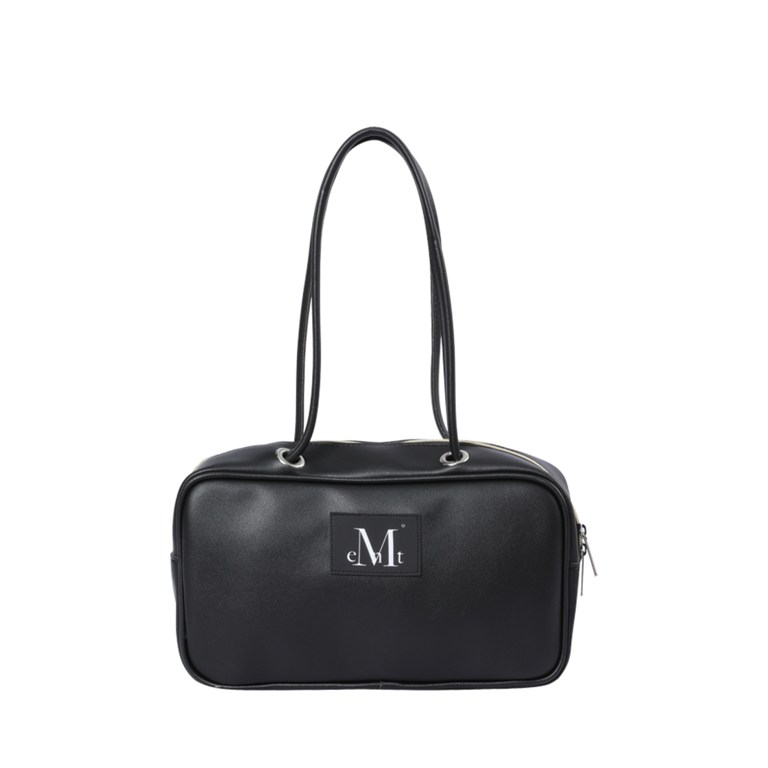 P00000WC_NEW MUCENT Carbu Big Eyelet Leather Mini Bag Black