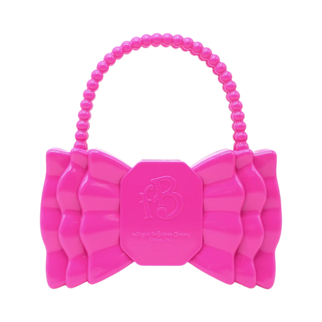 포비치스 보우 백 샤이니 플루오 핑크(Forbitches Bow Bag Shiny Fluo Pink) - 3
