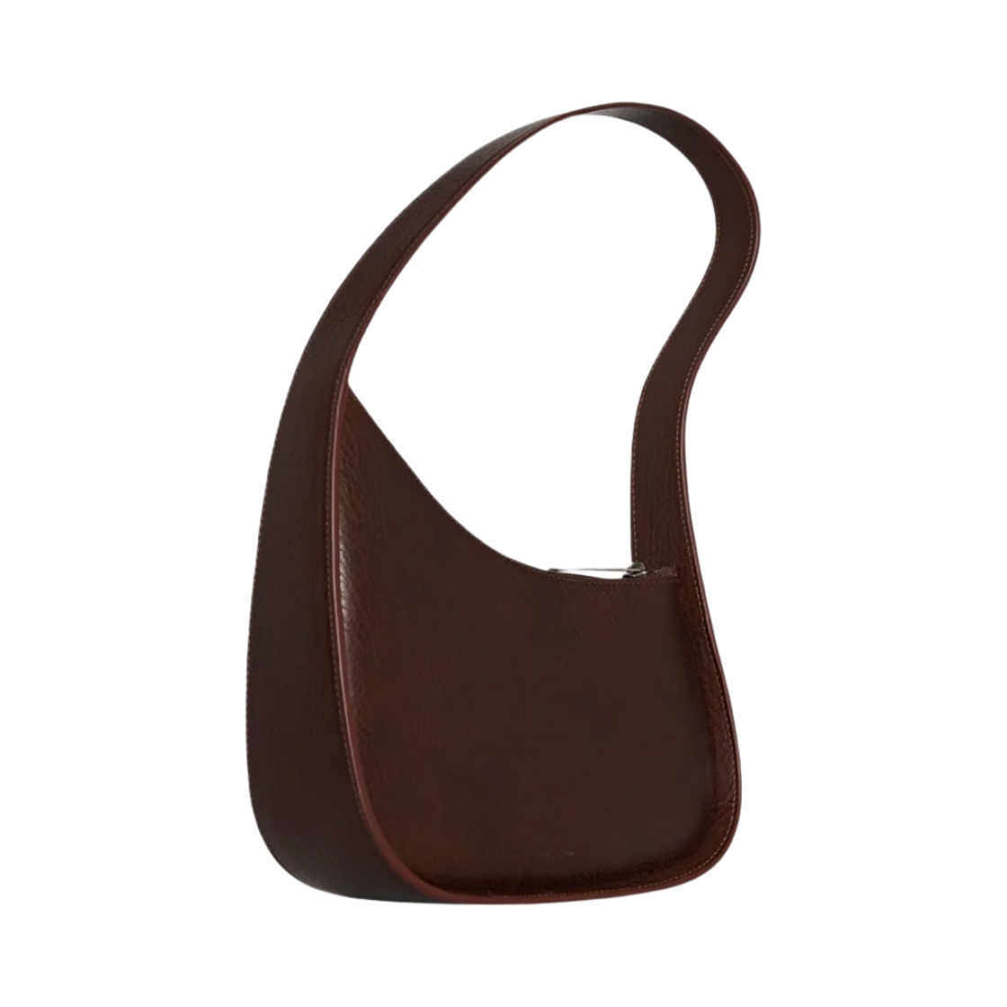 더 로우 하프 문 레더 백 번트 우드(The Row Half Moon Bag in Leather Burnt Wood) - 2