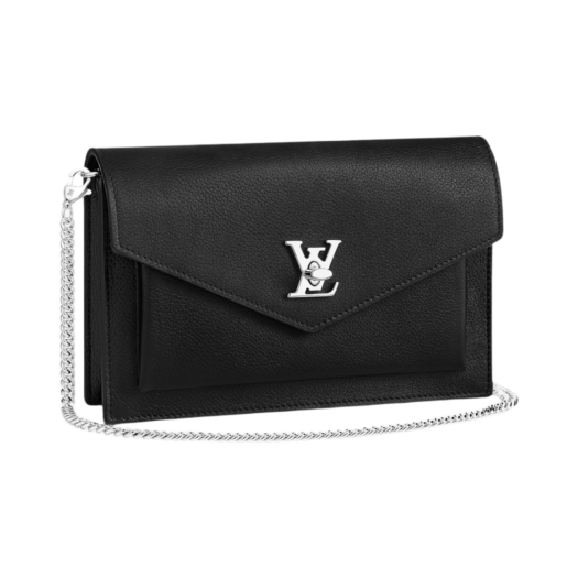 Louis Vuitton Mylockme Chain Pochette Black
