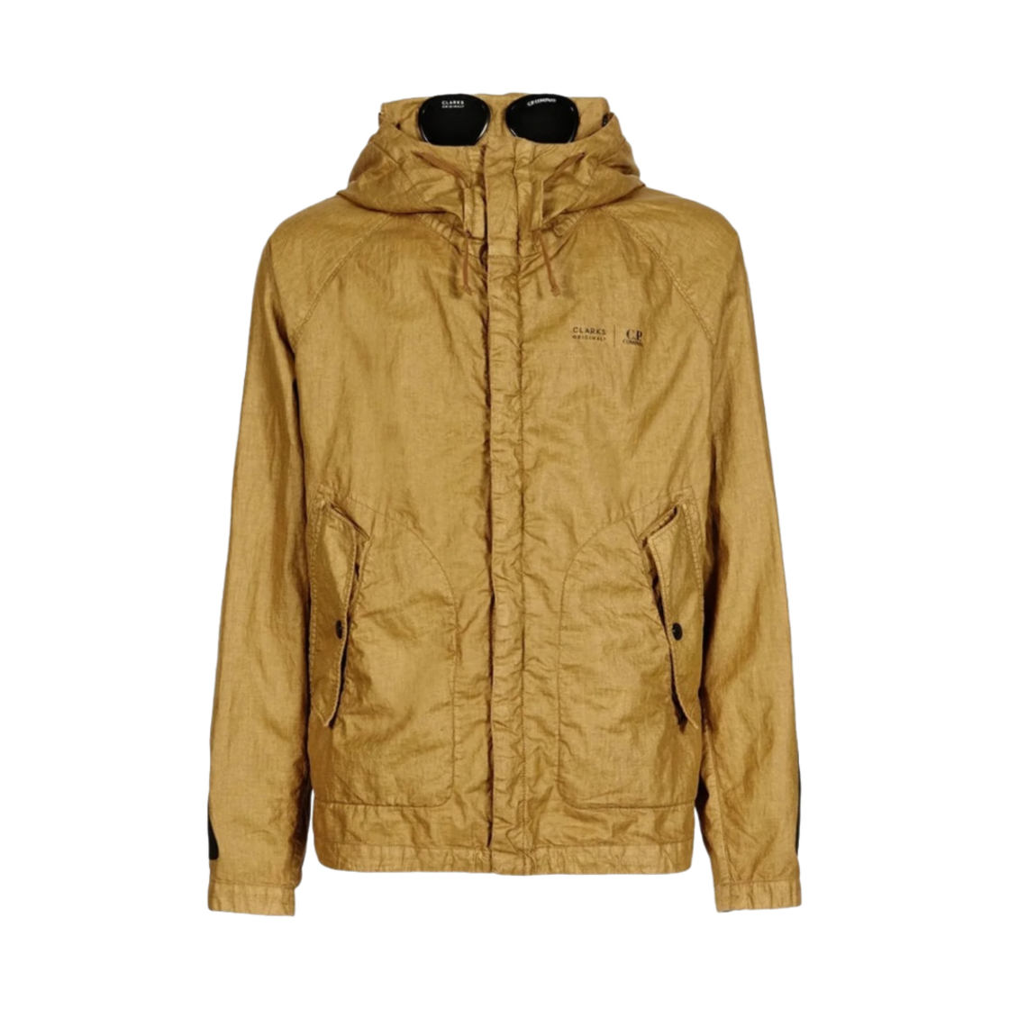 C.P. 컴퍼니 x 클락스 오리지날 린노 왁스 자켓 디종 옐로우 - 22SS(C.P. Company x Clarks Original Lino Wax Jacket Dijon Yellow - 22SS) - 1