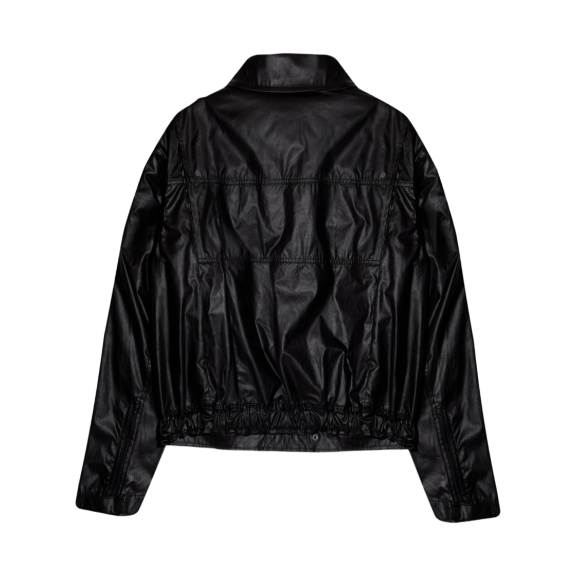 - Hyein Seo Waxed Cotton Jacket Black