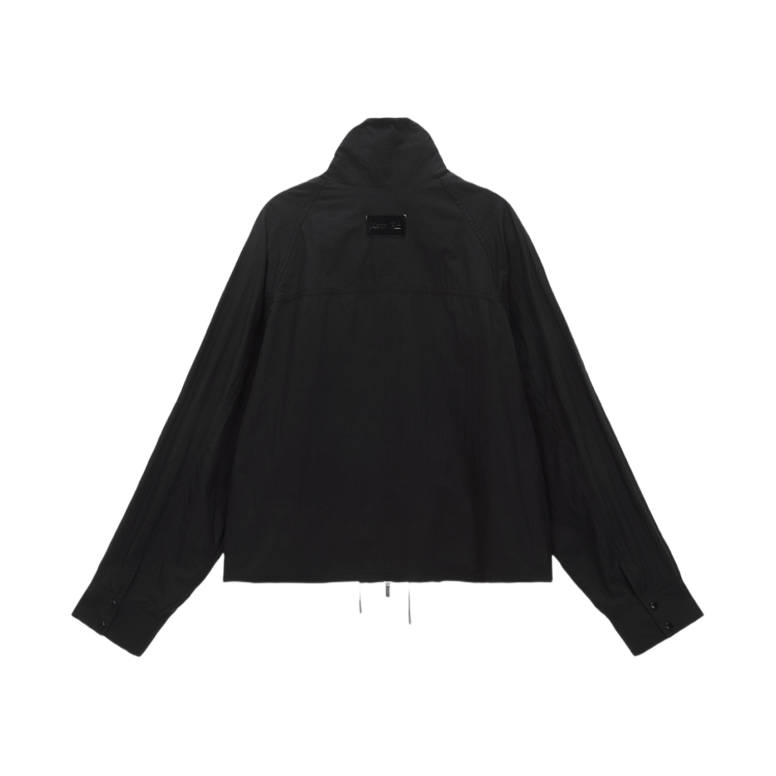 (W) 마뗑킴 포켓 포인트 래글런 점퍼 블랙((W) Matin Kim Pocket Point Raglan Jumper Black) - 2