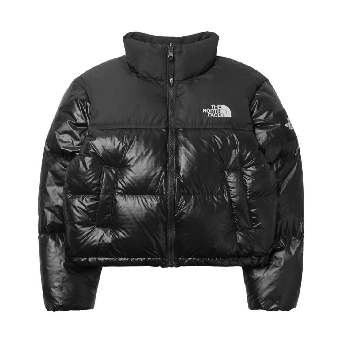 NJ1DP81K (W) The North Face White Label Novelty Nuptse Down Jacket SP Real Black - 대표 이미지 #1