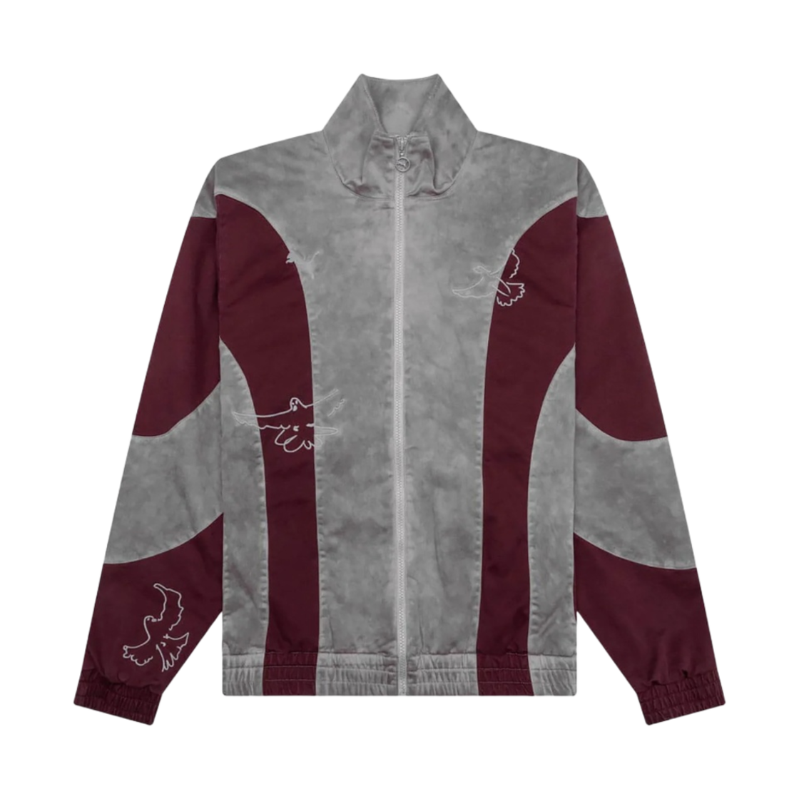624075-49 Puma x KidSuper Track Jacket Aubergine