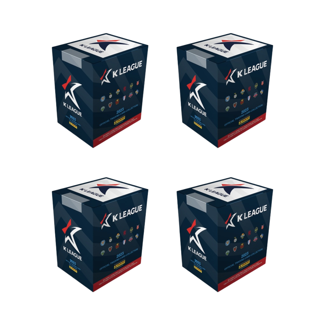 파니니 K 리그 2023 축구 카드 4박스 (총 200팩)(Panini K League 2023 Soccer Card 4 Boxes (Total Pack of 200))