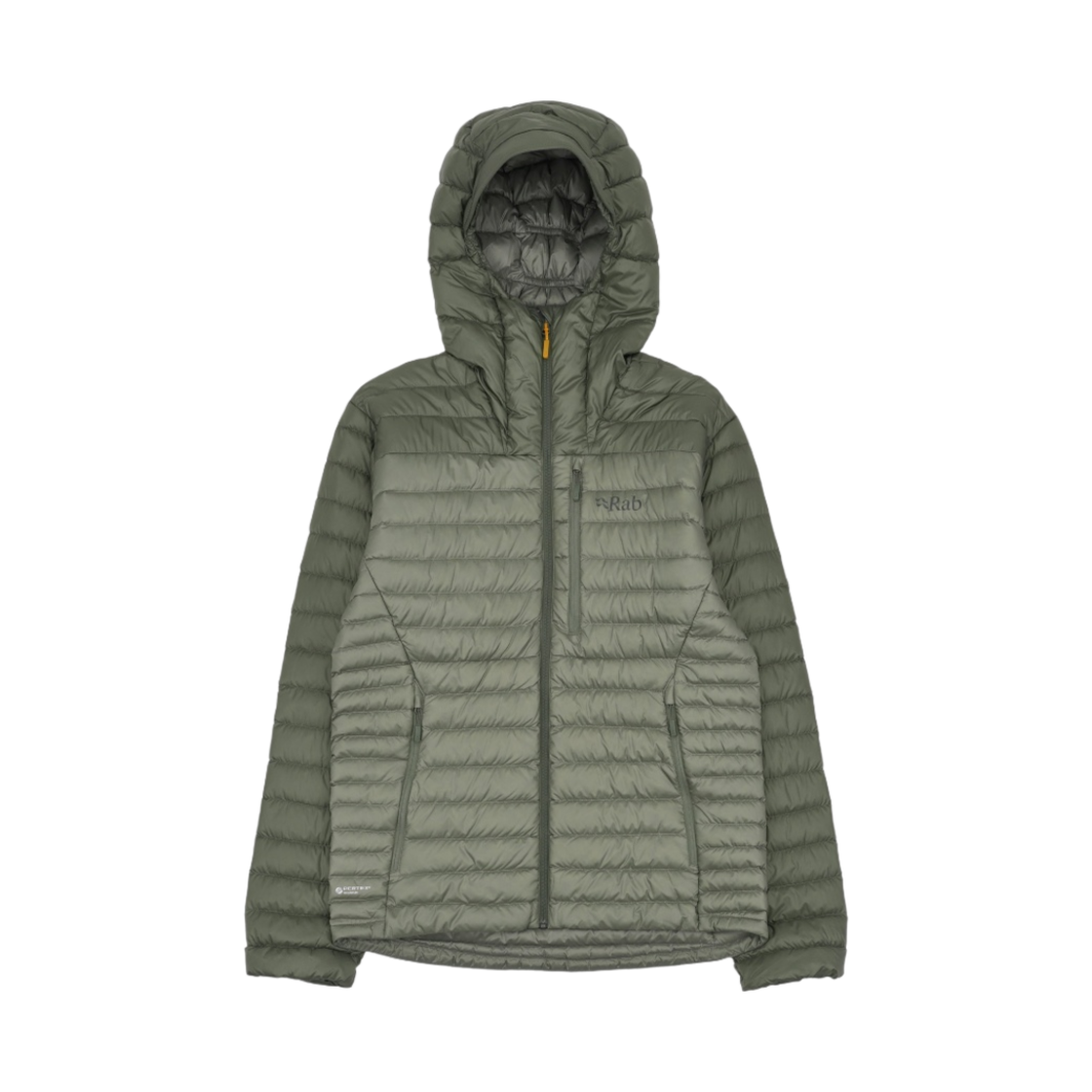 QDB-12 Rab Microlight Alpine Jacket Light Khaki Stone