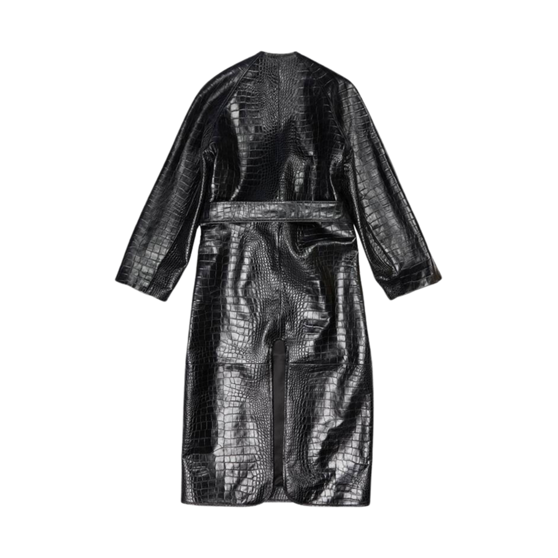 (W) 발렌시아가 라이닝 코트 블랙((W) Balenciaga Lining Coat Black) - 2