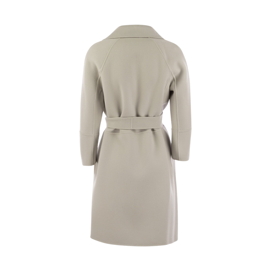 (W) S 막스마라 아로나 버진 울 코트 그레이((W) S Max Mara Arona Virgin Wool Coat Grey) - 2