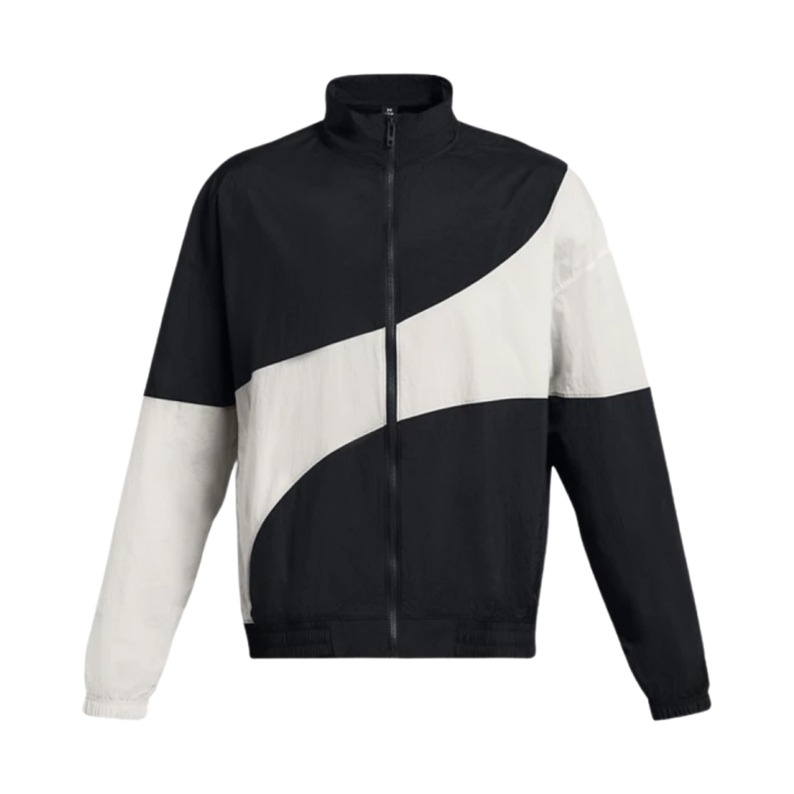 1382874-001 Under Armour Legacy Crinkle Jacket Black White Clay