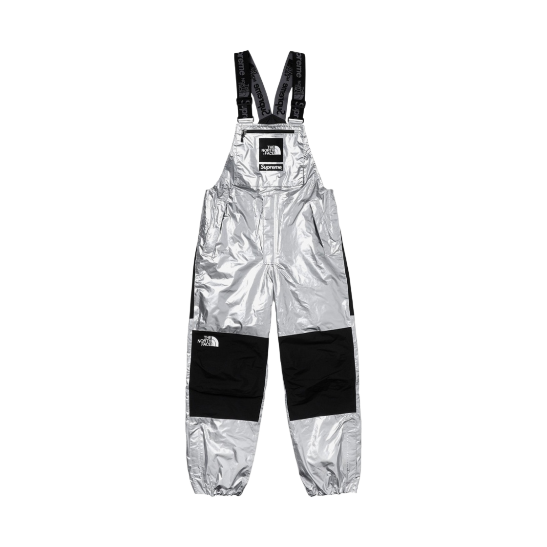 슈프림 x 노스페이스 메탈릭 마운틴 빕 팬츠 실버 - 18SS(Supreme x The North Face Metallic Mountain Bib Pants Silver - 18SS) - 1