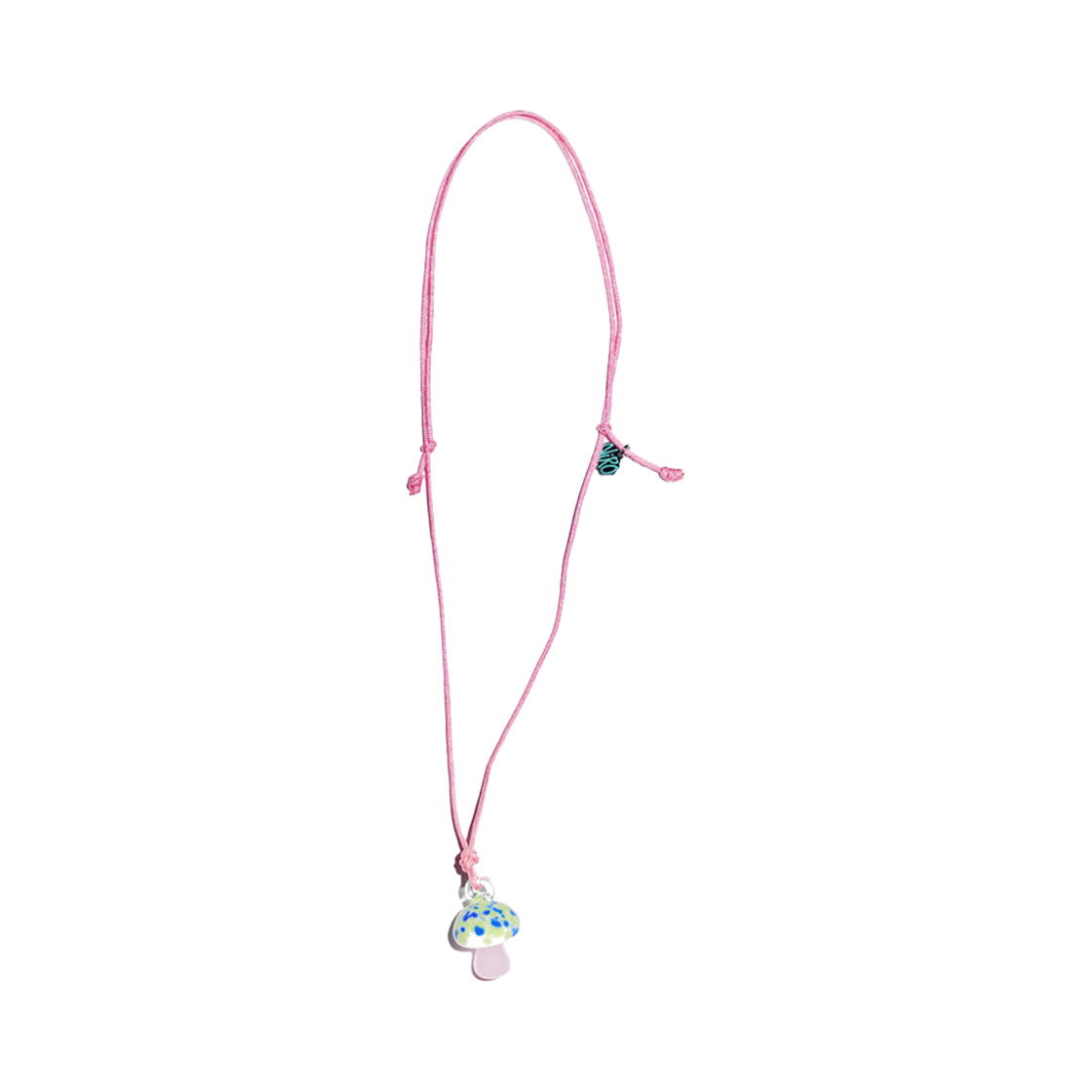 니로 세렌디피티 아이러브 머슈룸 네크리스 폴리 스트랩 핑크(NiRO.SERENDiPiTY I love Mushroom Necklace Poly Strap #104 Pink)