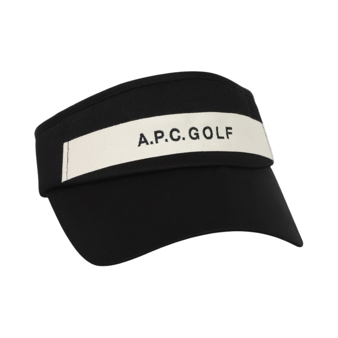 아페쎄 골프 라흐디 썬 바이저 블랙(A.P.C. Golf Lardy Sun Visor Black)