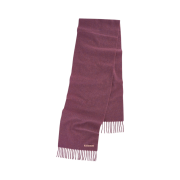 Acne Studios Fringe Wool Muffler Dark Pink Melange