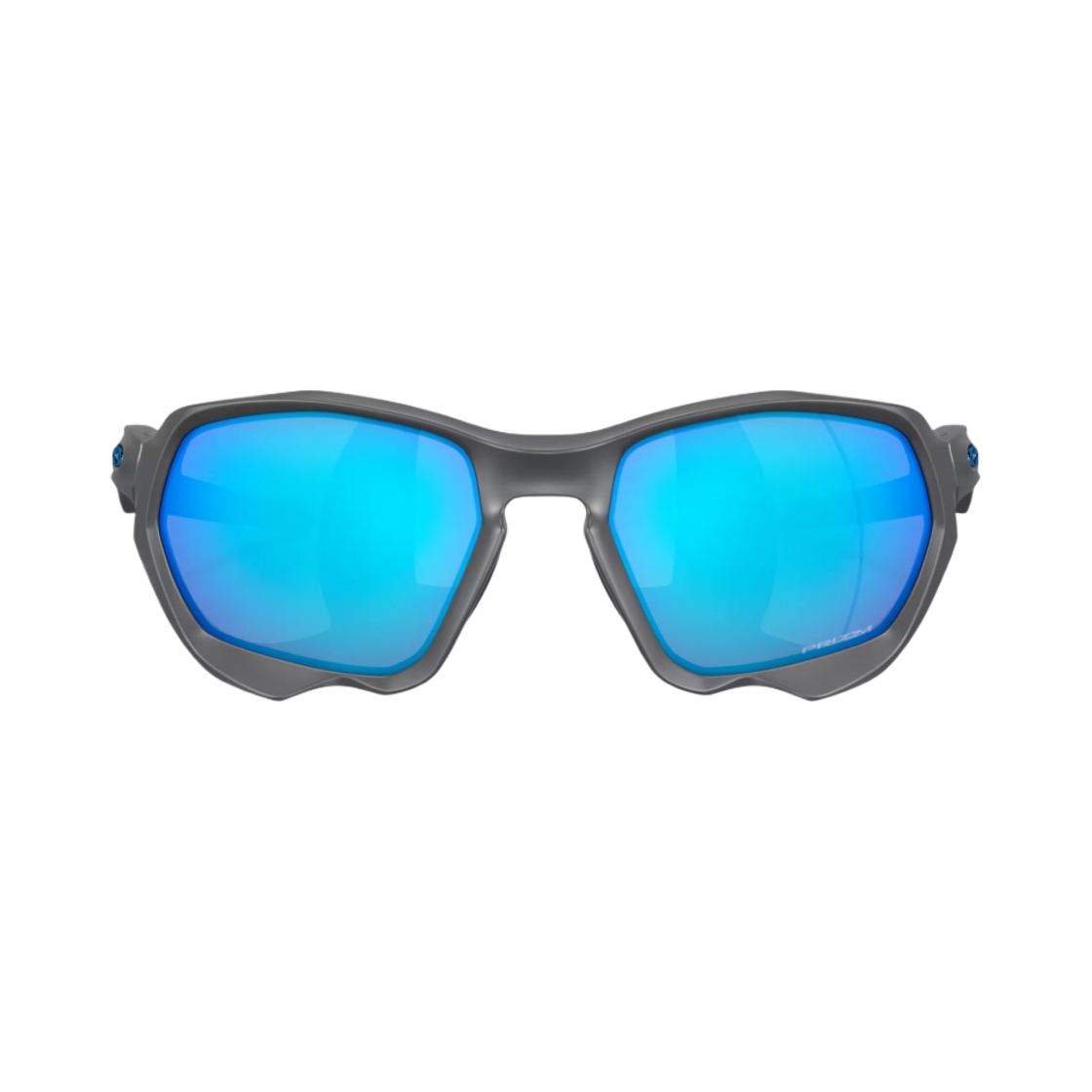 오클리 플라즈마 매트 카본 프레임 프리즘 사파이어 렌즈 로우 브릿지 핏(Oakley Plazma Matte Carbon Frame Prizm Sapphire Lenses Low Bridge Fit) - 2