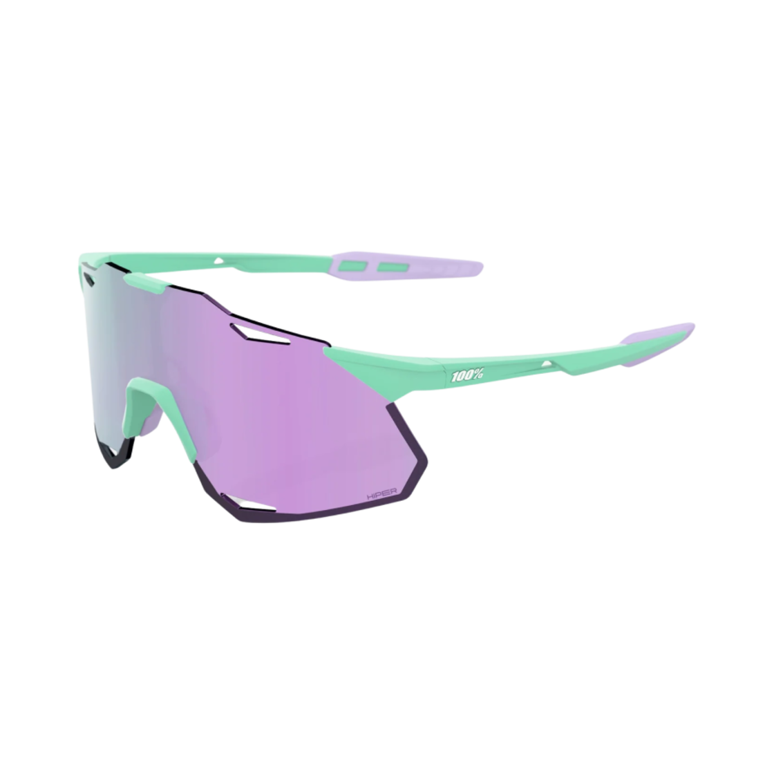 100퍼센트 하이퍼크래프트 XS 소프트 택트 민트 하이퍼 라벤더 미러 렌즈(100% Hypercraft XS Soft Tact Mint Hiper Lavender Mirror Lens) - 2