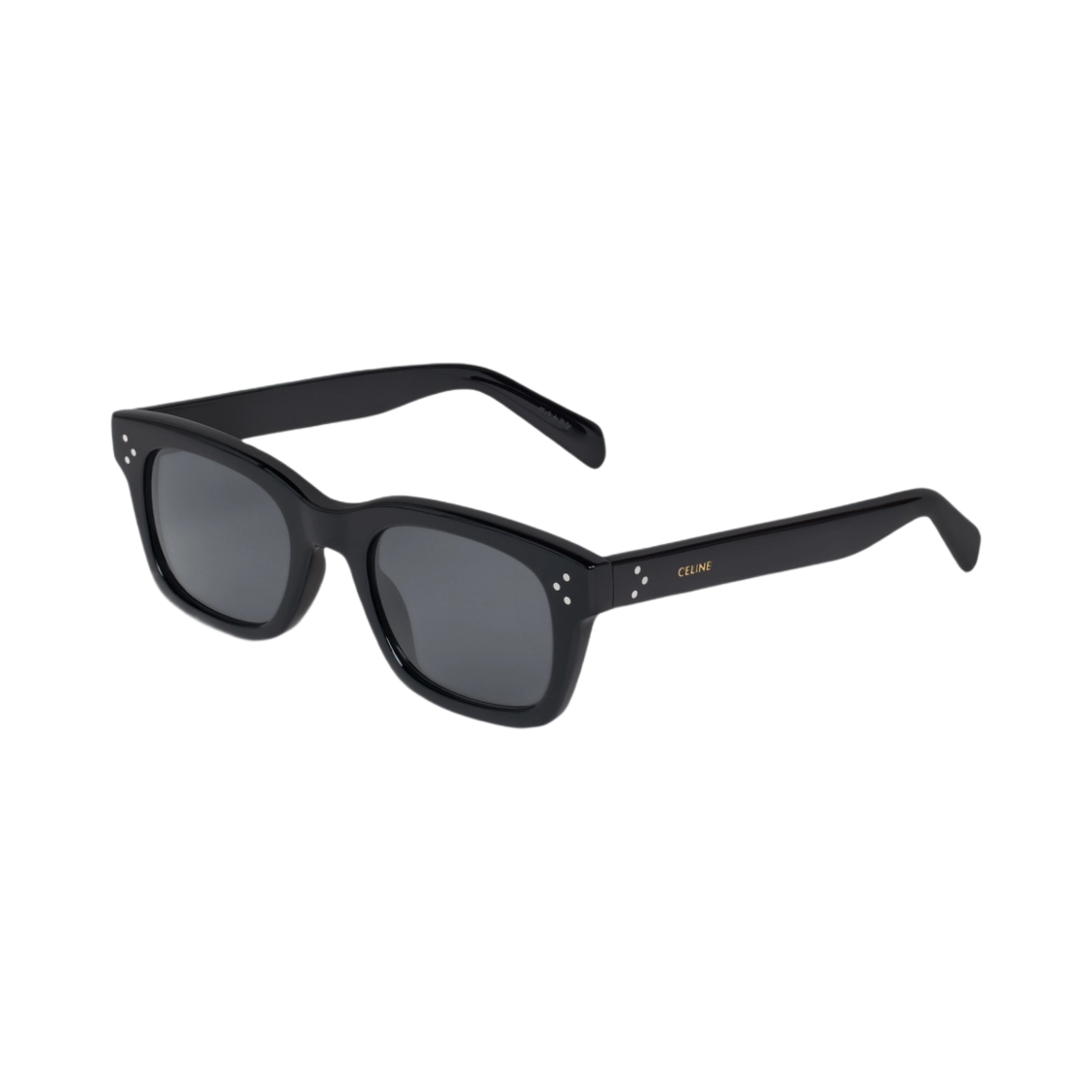 셀린느 아세테이트 블랙 프레임 41 선글라스 블랙(Celine Black Frame 41 Sunglasses in Acetate Black) - 2