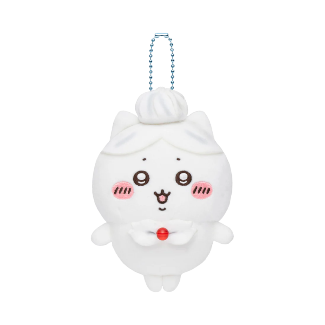 치이카와 앤 크림 벌스데이 마스코트 키링 하치와레(Chiikawa and Cream Birthday Mascot Keyring Hachiware)