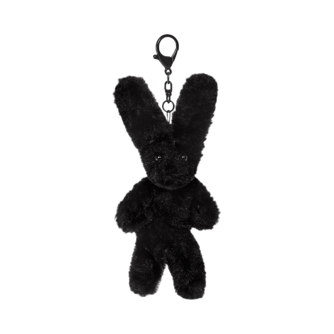 오픈 Yy 블랙 래빗 키체인 블랙(Open Yy Black Rabbit Keychain Black)
