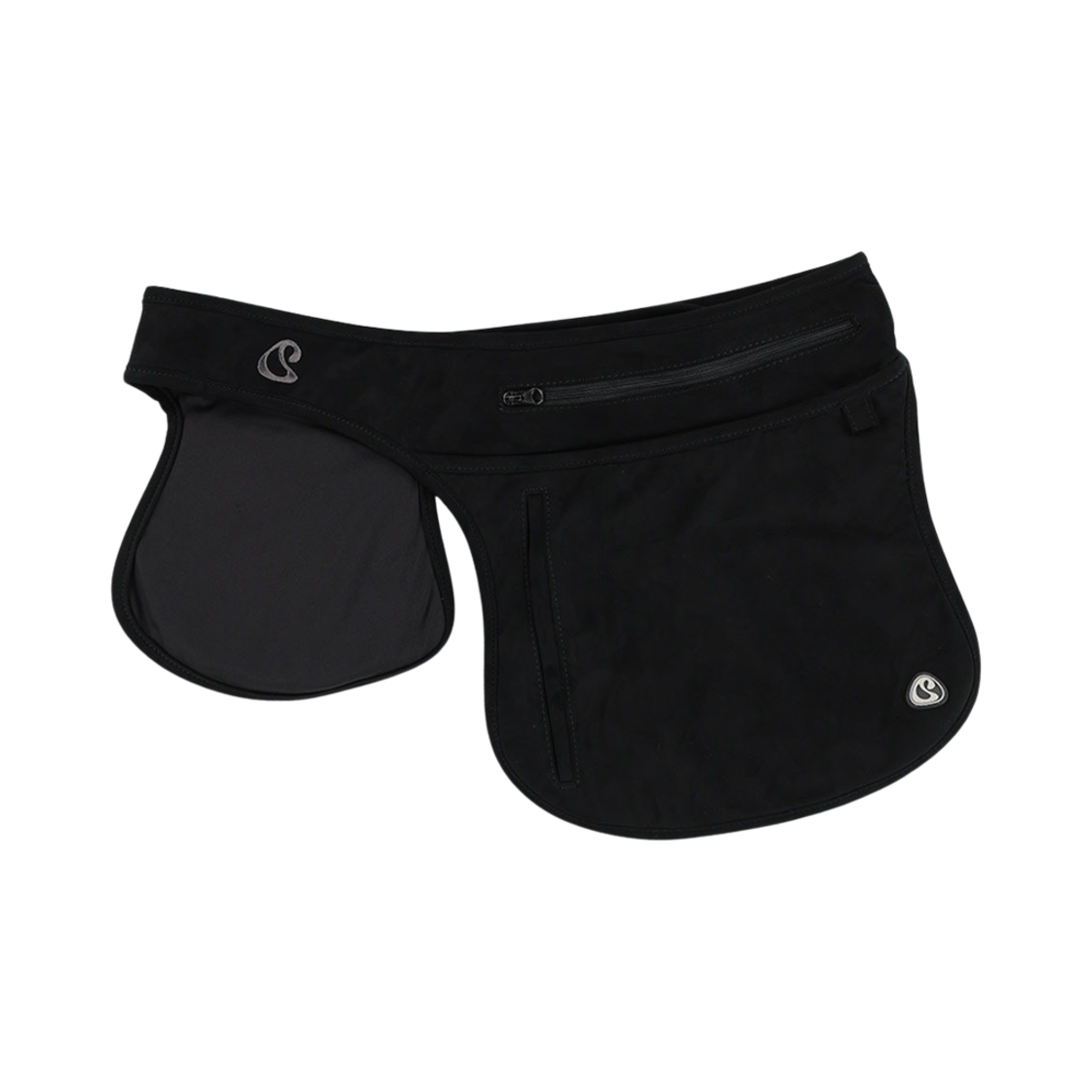 SU2403BG02BK Coyseio Suede Belt Bag Black