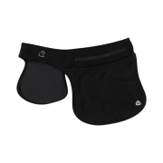 Coyseio Suede Belt Bag Black