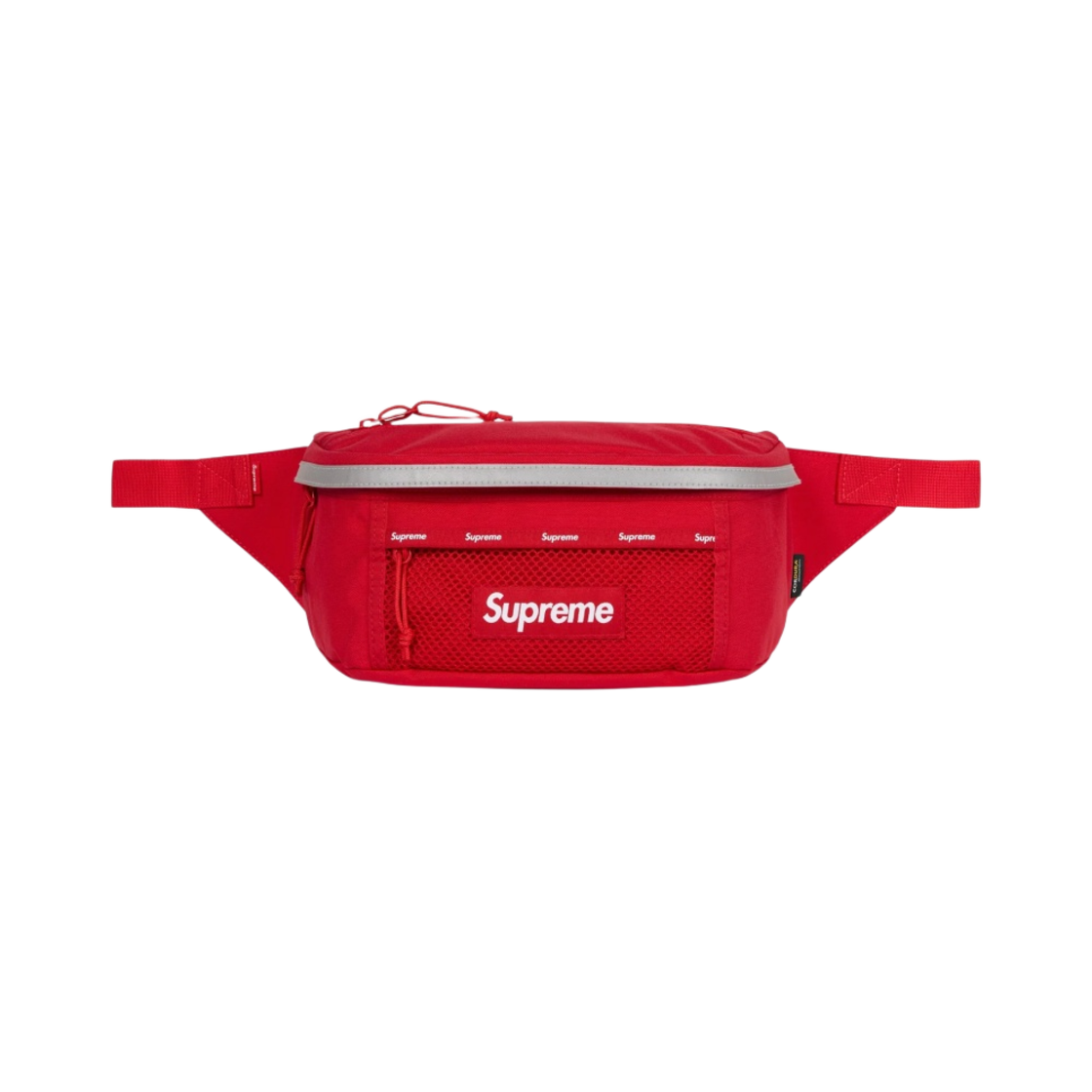 슈프림 웨이스트 백 레드 - 24FW