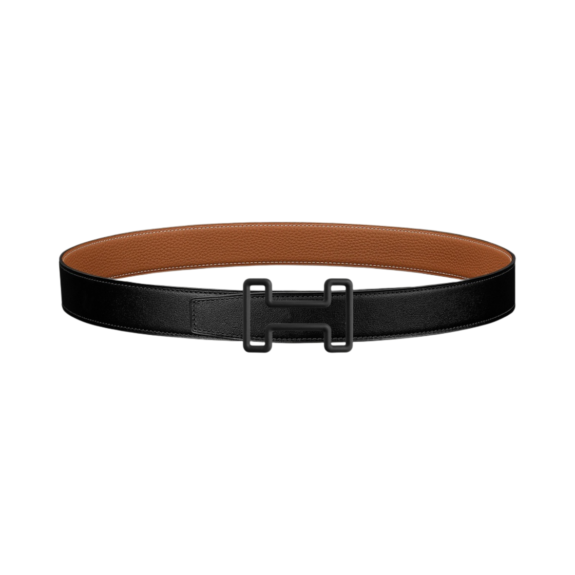 에르메스 투나잇 컬러 벨트 버클 & 리버서블 가죽 스트랩 32mm & 누아 누아 골드(Hermes Tonight Color Belt Buckle & Reversible Leather Strap 32mm & Noir Noir Gold) - 1