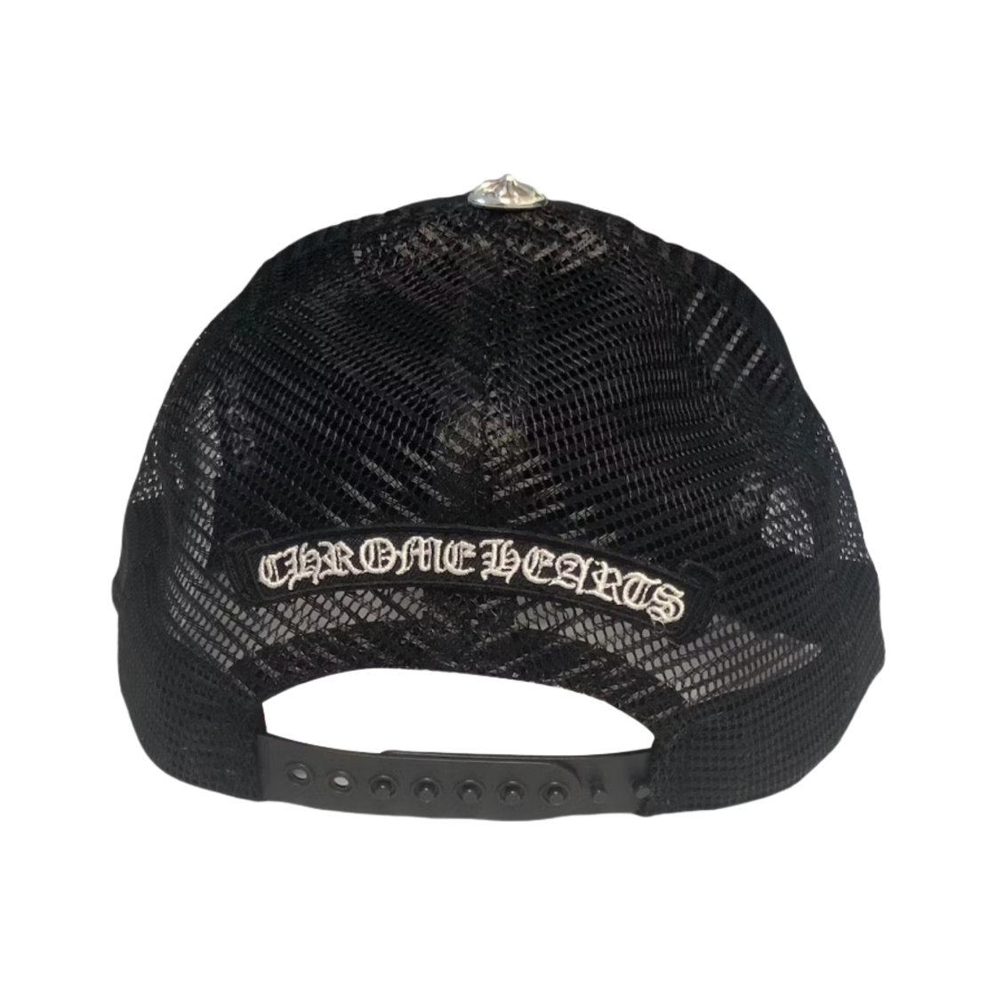 크롬하츠 프린티드 크로스 트러커햇 블랙(Chrome Hearts Printed Cross Trucker Hat Black) - 2
