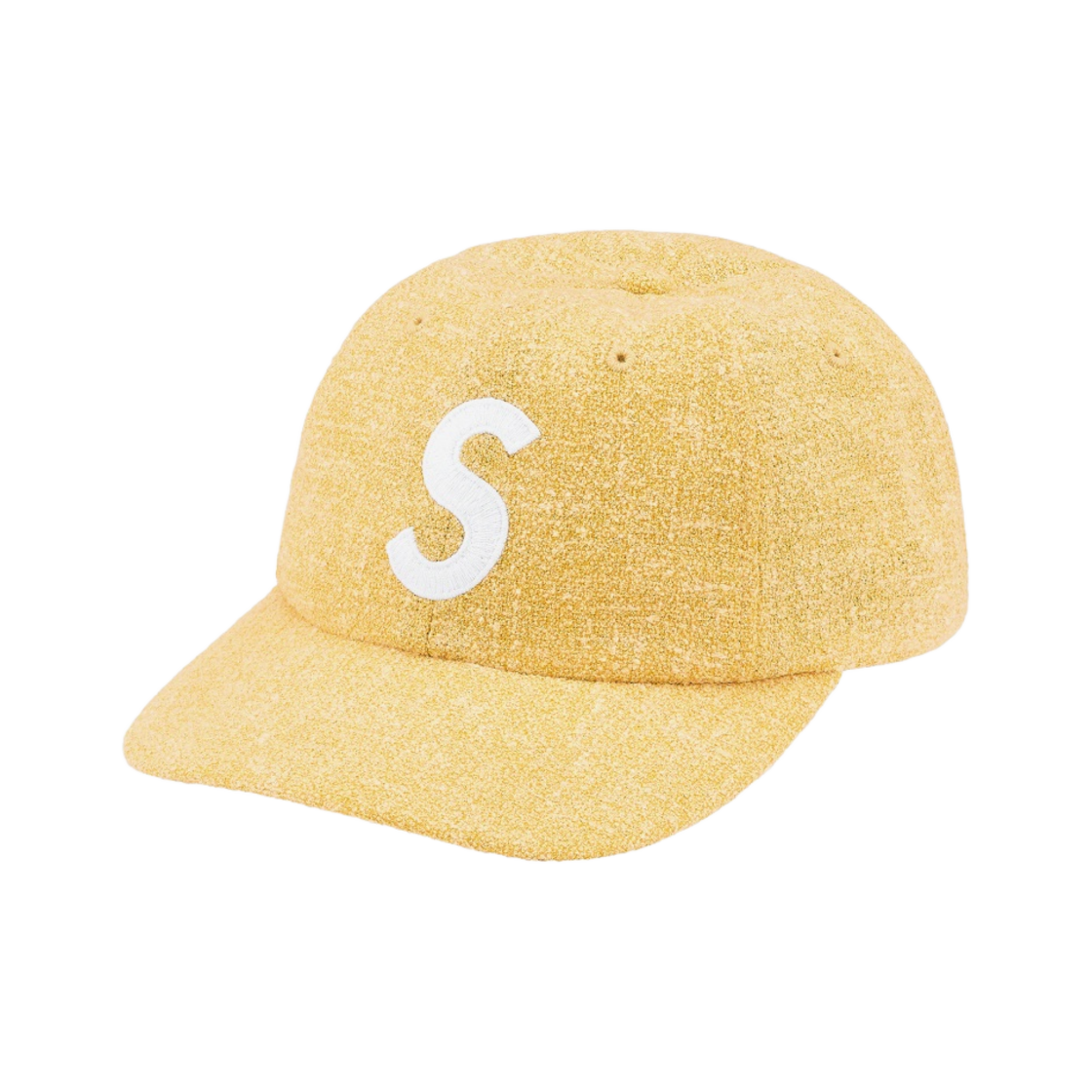 슈프림 테리 S 로고 6-패널 캡 옐로우 - 21SS(Supreme Terry S Logo 6-Panel Yellow - 21SS) - 1